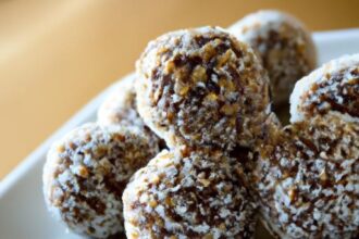 Energize Naturally: Peanut Butter Coconut Powder Power Balls