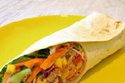 Simple & Tasty: 4-Ingredient Low-Calorie Protein Wraps