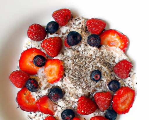 Energize Your Mornings: Overnight Oats with Chia & Berries