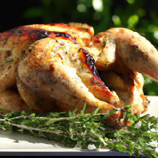 Herb-Infused Delight:⁤ Rosemary & Thyme Grilled Chicken