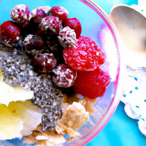 Energize ⁢Mornings: Overnight Oats with Chia & Berries
