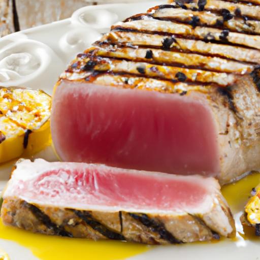 Grilled Tuna Steak: Ancient ‍Greek Seafood Art and Flavor