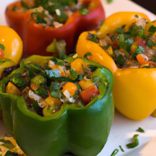 Flavor-Packed Stuffed Bell Peppers: A Colorful Delight