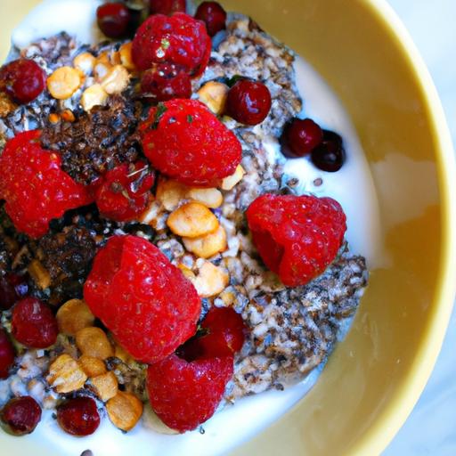Energize Your Mornings: Overnight Oats with Chia &⁤ Berries