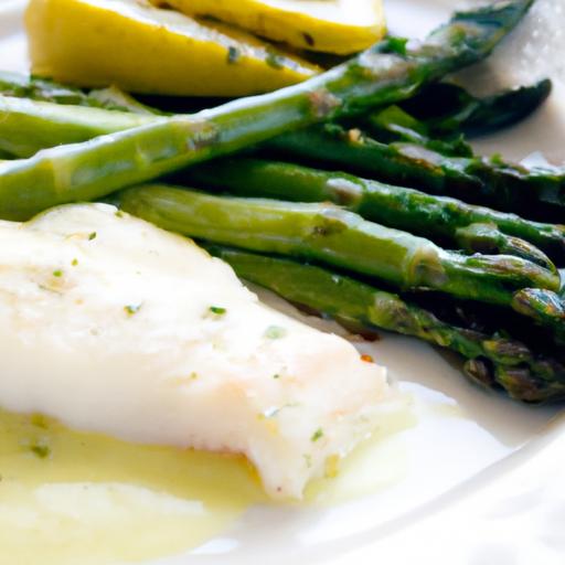 Zesty ​Baked ⁤Cod with Asparagus in Lemon Butter Sauce