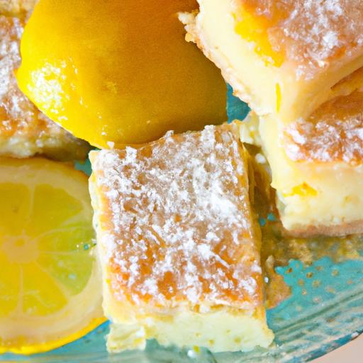 Zesty keto Lemon Bars: A Low-Carb Citrus Delight Recipe
