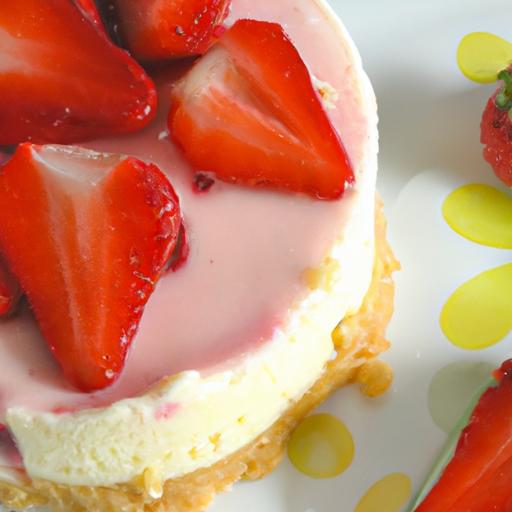 No-Bake Strawberry Cheesecake:​ easy, Creamy Delight ⁤Recipe