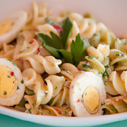 Twist on ​Tradition: ⁢Deviled Egg Pasta Salad Delight