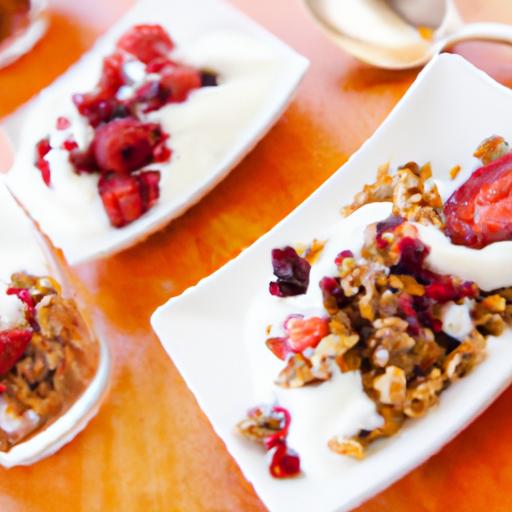 Layered Delight: Healthy Greek⁤ Yogurt Parfaits with Granola