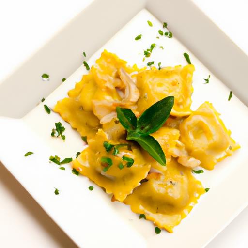 Indulge in Creamy Tuscan ravioli: A Savory Italian Delight