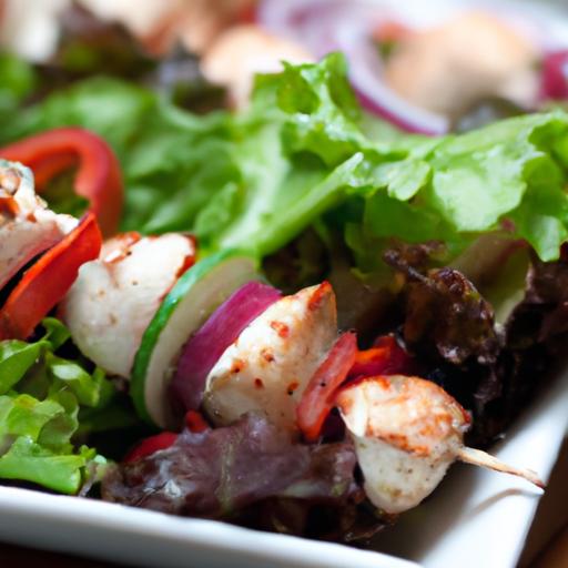 Savor‍ the Flavor: Mastering ⁣Grilled Chicken Souvlaki ‍Skewers