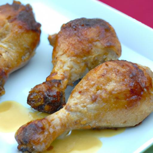 Irresistible Honey ​Mustard Baked Chicken Drumsticks Recipe