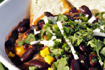 Hearty Black Bean Chili: Flavorful Comfort in Every Spoon