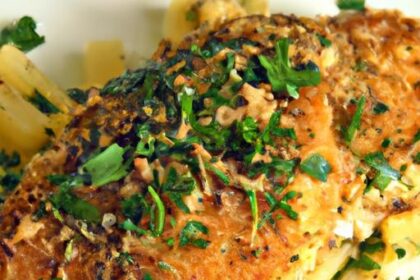 Crispy Baked Parmesan Crusted Chicken: A Flavorful Delight