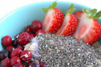 Energize Mornings: Overnight Oats with Chia & Berries
