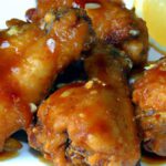 Zesty Lemon Pepper Wings Drizzled with Sweet Honey Bliss