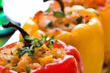 Flavor-Packed Stuffed Bell Peppers: A Colorful Delight