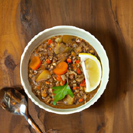 Hearty Lentil Vegetable Soup: Nutritious Comfort in a Bowl