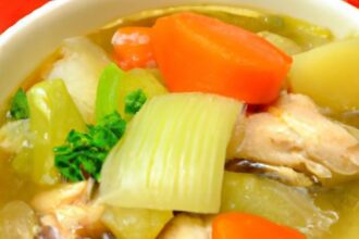 Hearty Chicken and Vegetable Soup: A Wholesome Delight