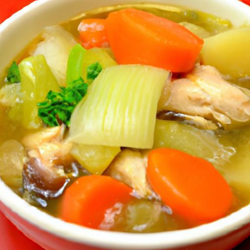 Hearty Chicken and Vegetable Soup: A Wholesome Delight