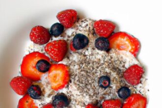 Energize Your Mornings: Overnight Oats with Chia & Berries