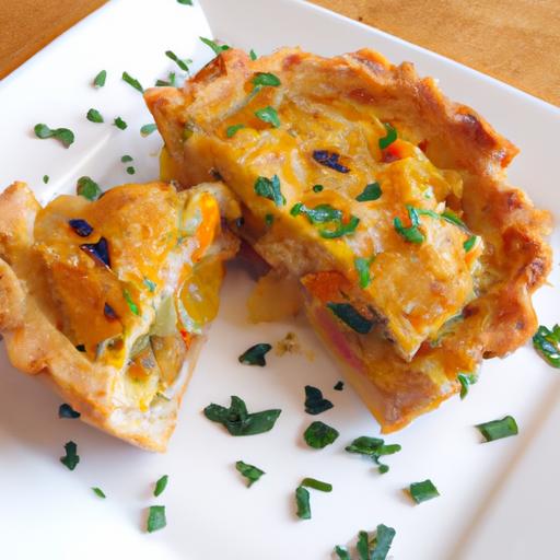bite-Sized Brilliance: Mini Quiche Made with Wonton Wrappers