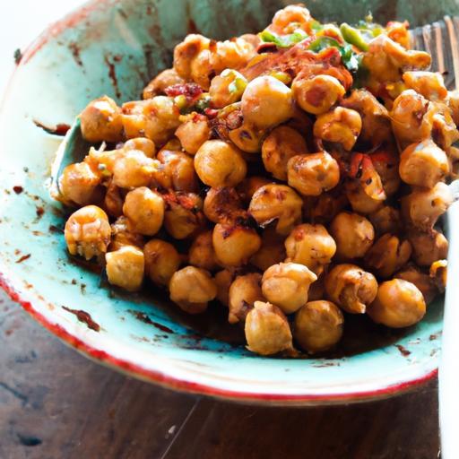 Crispy Roasted Chickpeas with Smoky Paprika Flavor Boost