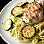 Savory Turkey Meatballs with Zucchini Noodle Delight