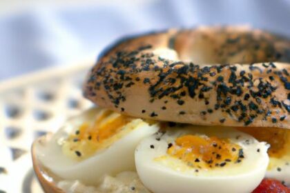 Elevate Hard-Boiled Eggs with Zesty Everything Bagel Twist