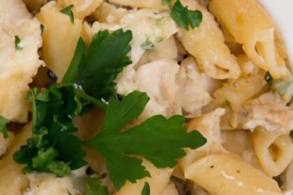 Creamy Chicken Alfredo Baked Ziti: A Cozy Pasta Delight