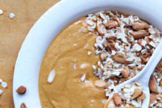 Power-Packed Smoothie Bowl: Peanut Butter & Protein Boost