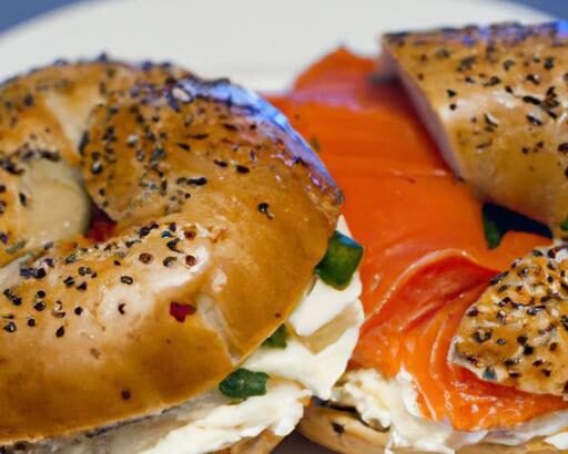 Elevate Breakfast: The Art of Smoked Salmon Cream Cheese Bagels