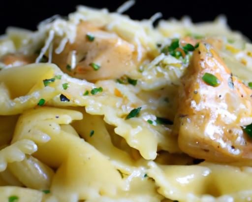 Garlic Parmesan Chicken Pasta: A Flavorful Dinner Delight