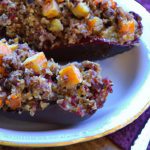 Twice-Baked Sweet Potatoes Meet Nutty Quinoa Salad Delight