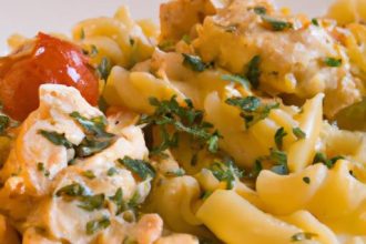 Hearty Chicken Pasta Casserole: Comfort in Every Bite