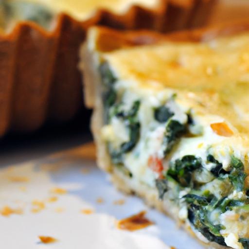 Wholesome Spinach and Cheese Quiche: A Savory Delight