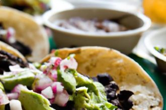 Crispy Black Bean Tacos with Zesty Avocado Lime Sauce