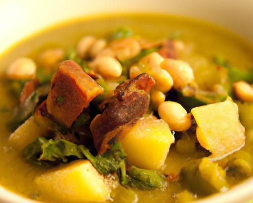 Hearty Split Pea Soup with Smoky Tempeh: A Flavorful Boost