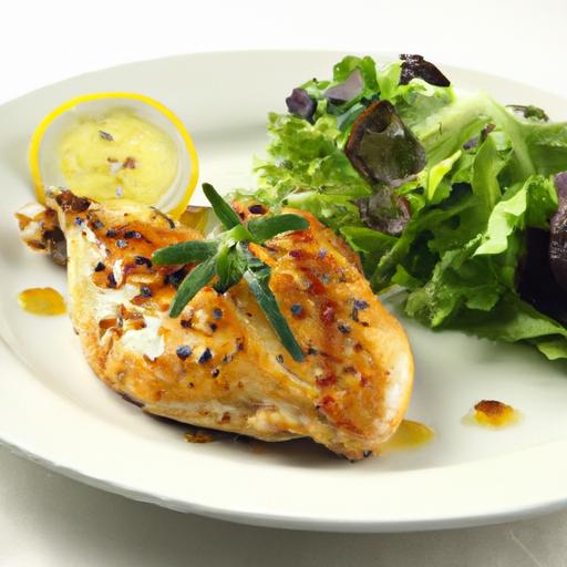 Zesty Lemon Herb Grilled Chicken: Perfect Salad Protein