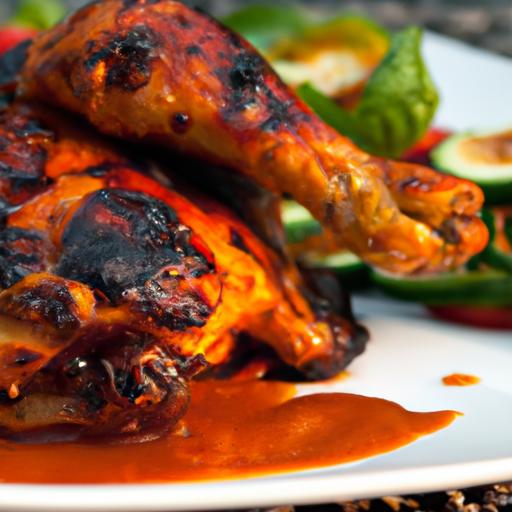 The Fiery Delight of peri-peri Grilled Chicken Unveiled