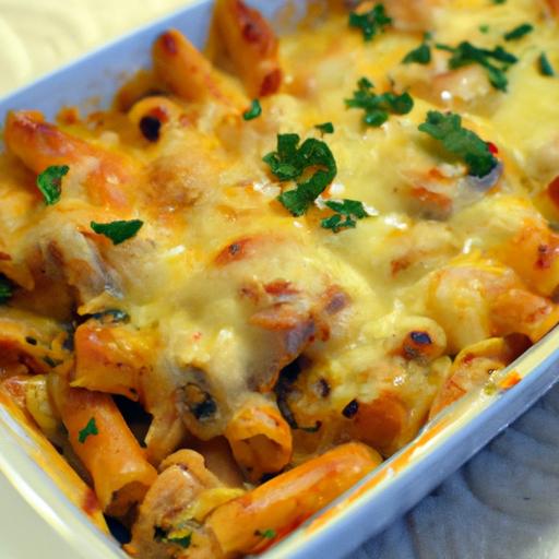 Hearty Chicken Pasta Casserole: Comfort in Every Bite