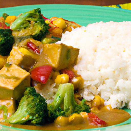 Hearty Vegetable Tofu⁤ Curry with Rice: A Flavorful Feast