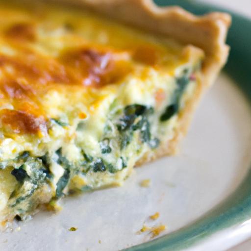 Wholesome Spinach⁣ and Cheese ⁤Quiche: ⁢A ⁢Savory Delight