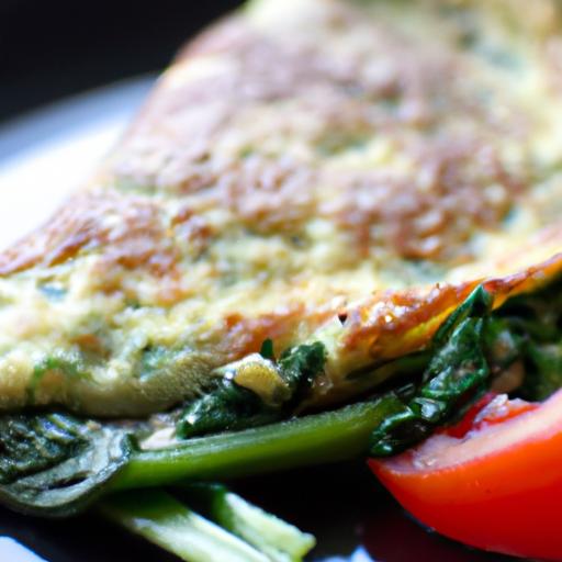 Wholesome​ Egg White & ‍Spinach Omelet: A Nutritious Boost
