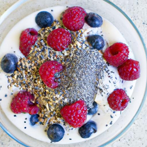 Berry‍ Bliss:⁣ Nutritious ⁣Overnight Oats with Chia‌ Seeds