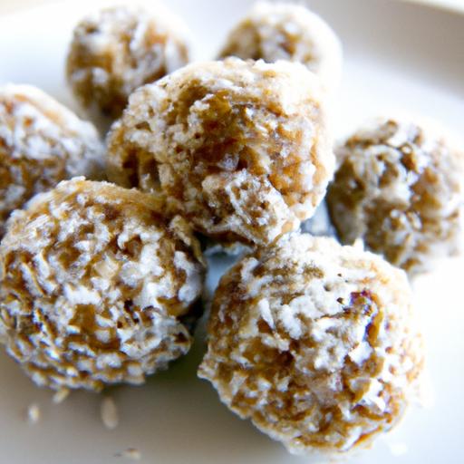 Energize Naturally: Peanut Butter Coconut Power⁣ Balls Recipe
