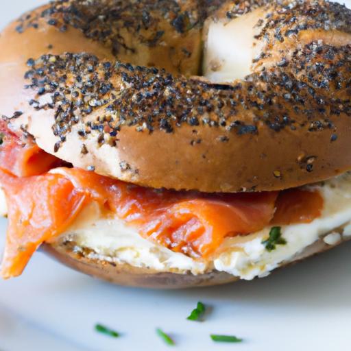 Elevate Breakfast: The Art of Smoked Salmon Cream Cheese Bagels