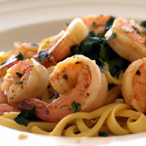 Savor the Flavor: Garlic Butter Shrimp linguine Recipe