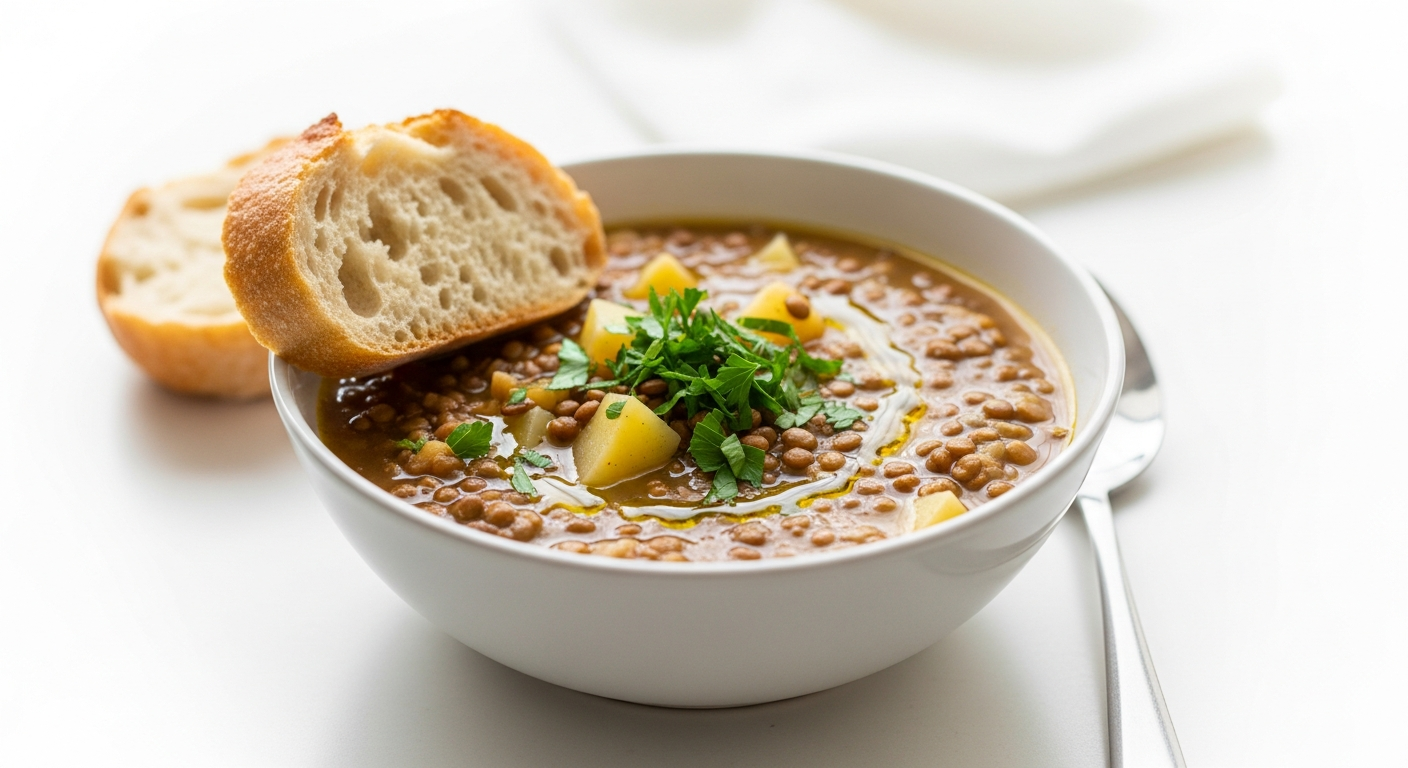 Lentil & Potato Soup