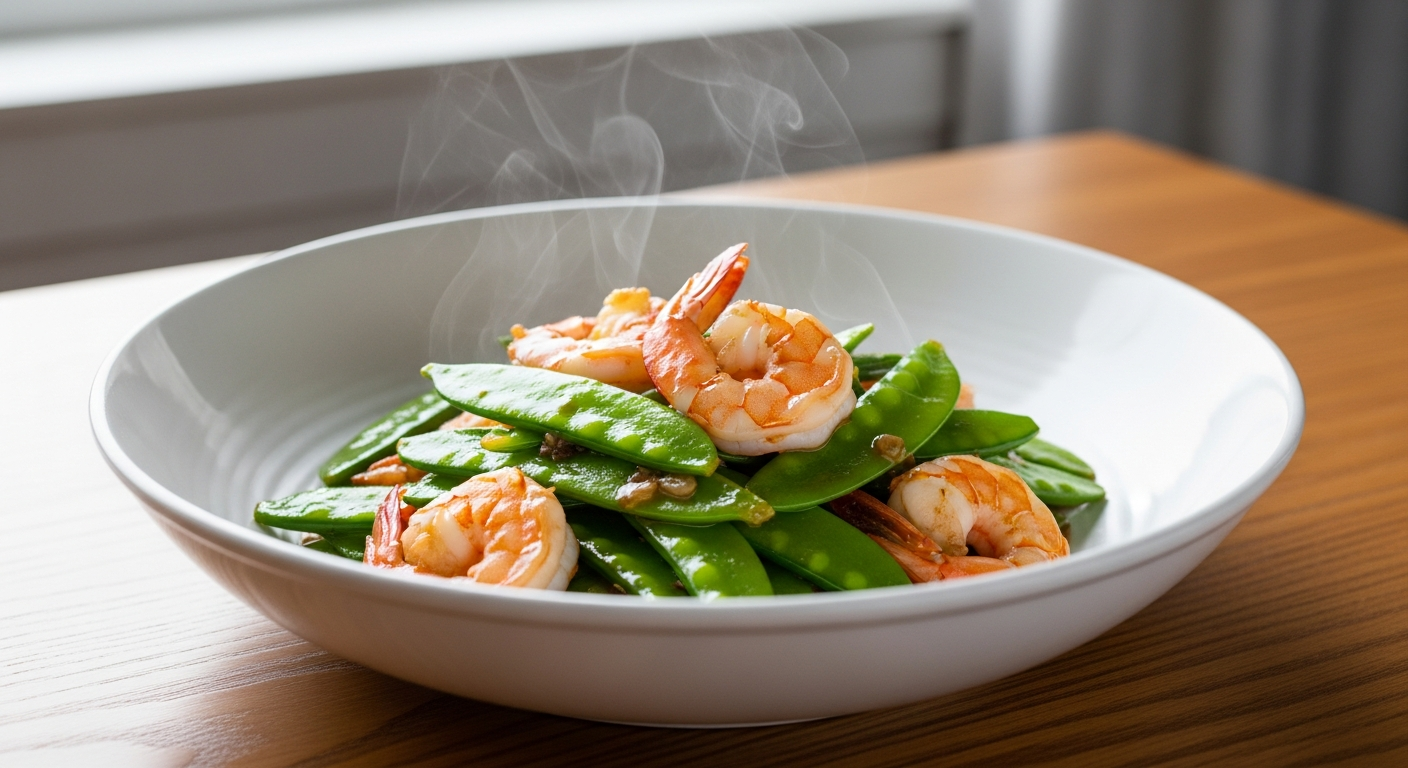 Shrimp Stir-Fry with Snap Peas